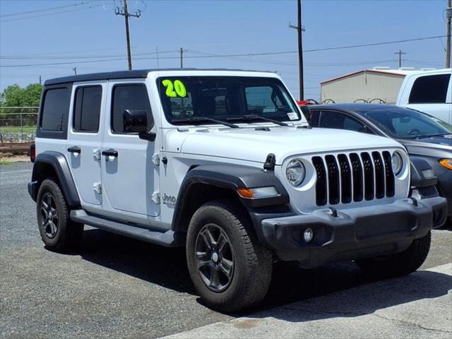 2020 Jeep Wrangler Unlimited Sport S 4X4