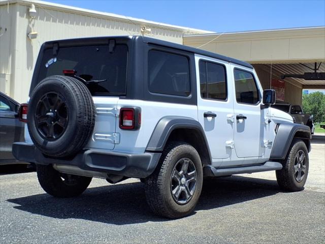 2020 Jeep Wrangler Unlimited Sport S 4X4