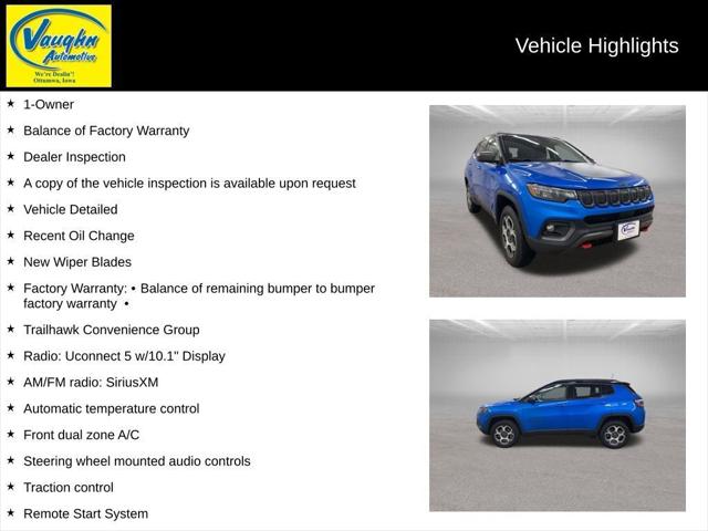 2022 Jeep Compass Trailhawk 4x4