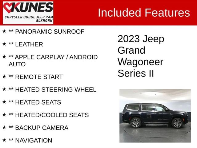 2023 Wagoneer Grand Wagoneer Series II 4x4
