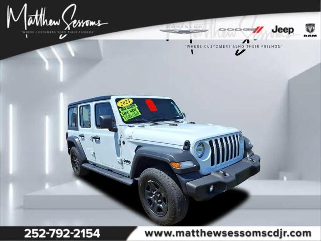 2024 Jeep Wrangler 4-Door Sport 4x4
