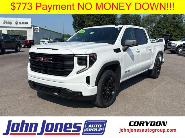 2024 GMC Sierra 1500 4WD Crew Cab Short Box Elevation with 3VL