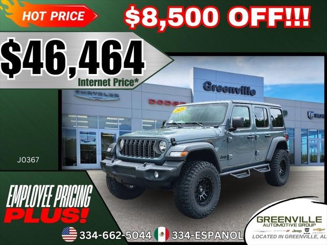 2025 Jeep Wrangler WRANGLER 4-DOOR SPORT