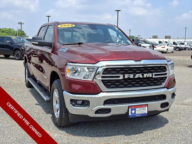 2022 RAM 1500 Big Horn Crew Cab 4x4 64 Box