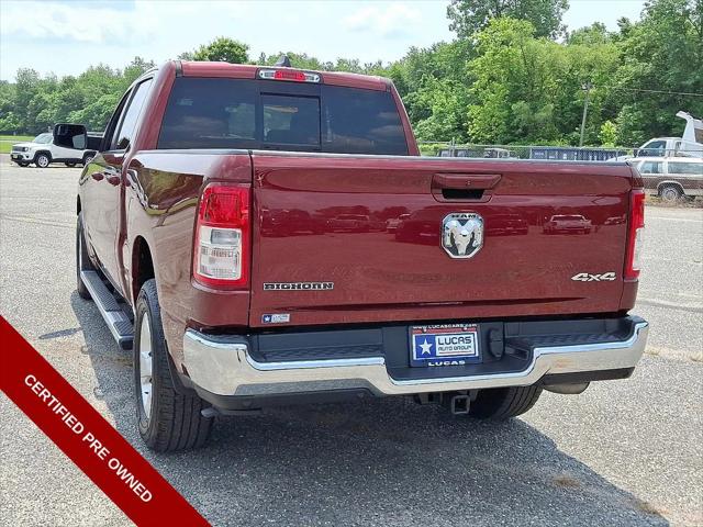2022 Ram 1500 Big Horn Crew Cab 4x4 6'4" Box
