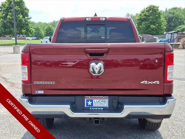 2022 Ram 1500 Big Horn Crew Cab 4x4 6'4" Box