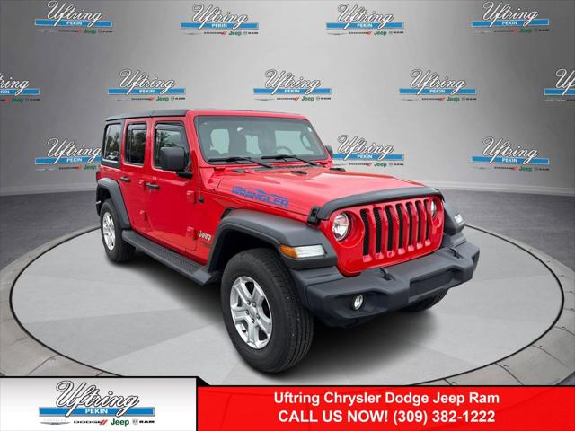 2020 Jeep Wrangler Unlimited Sport S 4X4
