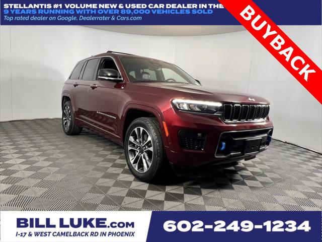 2022 Jeep Grand Cherokee 4xe Overland 4x4