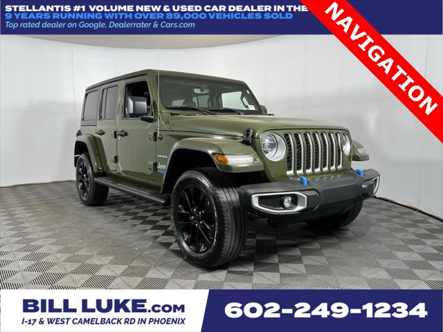2022 Jeep Wrangler 4xe Unlimited Sahara 4x4