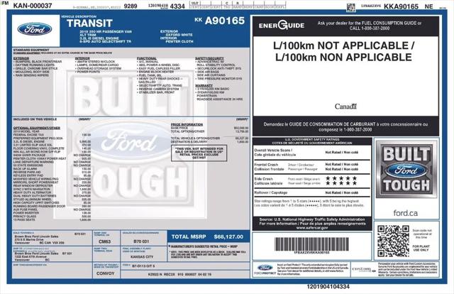 2019 Ford Transit XLT