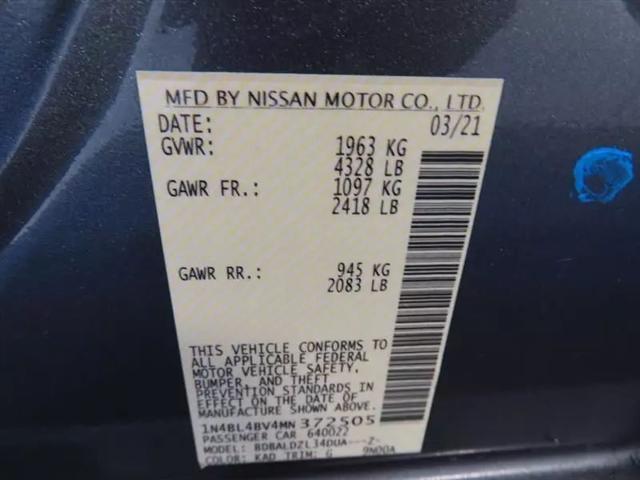 2021 Nissan Altima S FWD