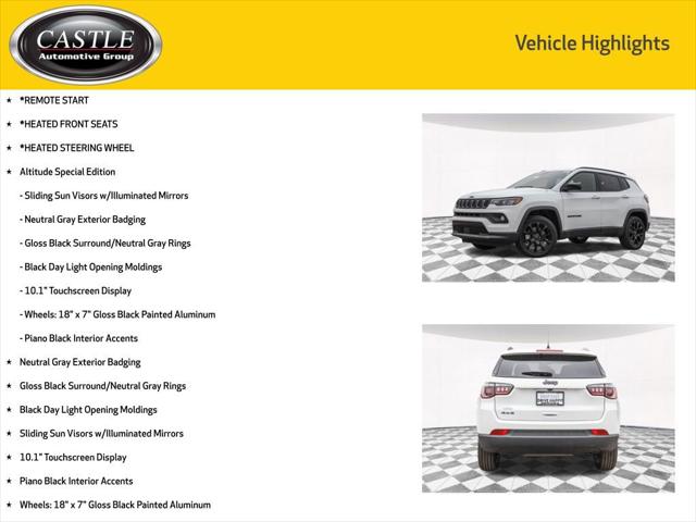 2025 Jeep Compass COMPASS LATITUDE 4X4