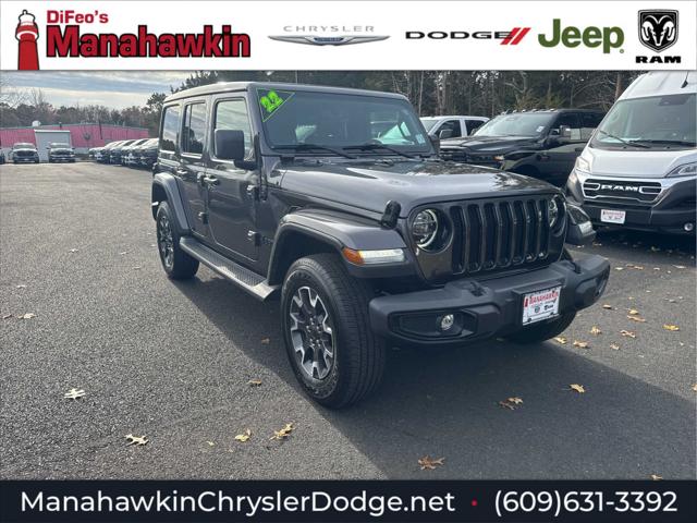 2022 Jeep Wrangler Unlimited Sahara Altitude 4x4