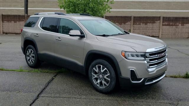 Used 2022 GMC Acadia SLE with VIN 1GKKNRL40NZ134592 for sale in Waterford, MI