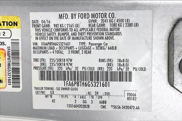 Used 2016 Ford Mustang For Sale in Olive Branch, MS