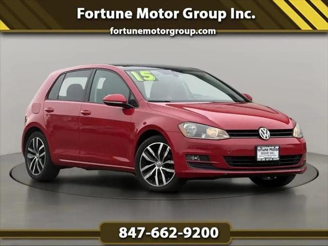 2015 Volkswagen Golf TSI SE 4-Door for sale in Waukegan, IL