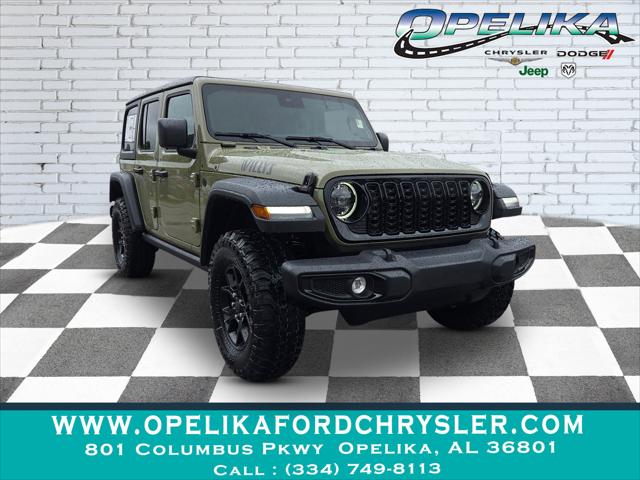 2025 Jeep Wrangler WRANGLER 4-DOOR WILLYS
