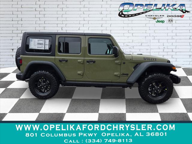2025 Jeep Wrangler WRANGLER 4-DOOR WILLYS