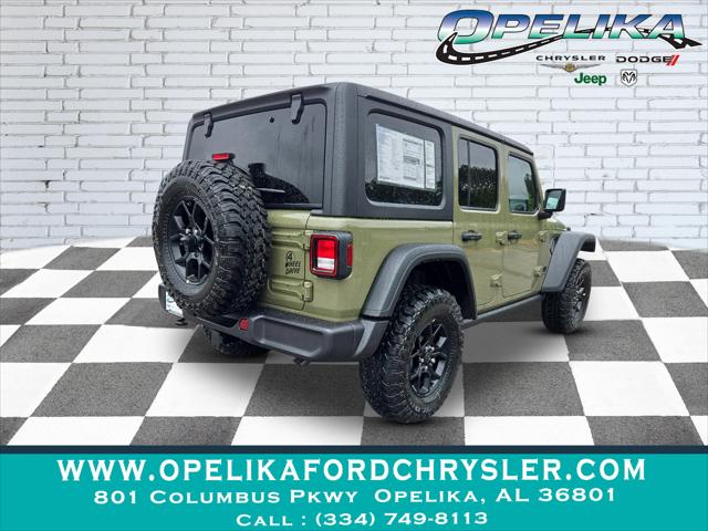 2025 Jeep Wrangler WRANGLER 4-DOOR WILLYS