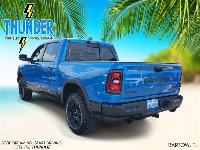 2025 RAM Ram 1500 RAM 1500 REBEL CREW CAB 4X4 57 BOX