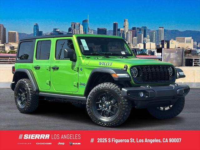 2025 Jeep Wrangler 4xe WRANGLER 4-DOOR WILLYS 4xe