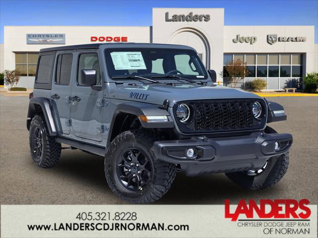 2025 Jeep Wrangler 4xe WRANGLER 4-DOOR WILLYS 4xe