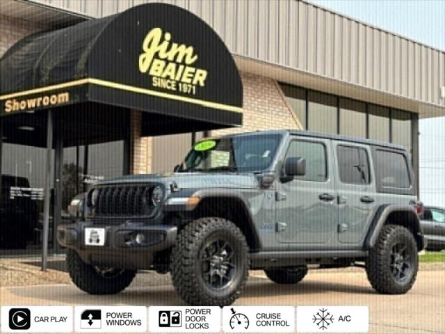 2025 Jeep Wrangler 4xe WRANGLER 4-DOOR WILLYS 4xe