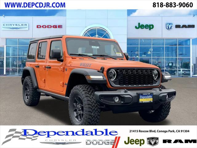 2025 Jeep Wrangler 4xe WRANGLER 4-DOOR WILLYS 4xe
