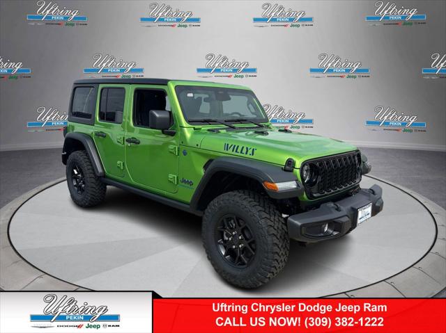 2025 Jeep Wrangler 4xe WRANGLER 4-DOOR WILLYS 4xe