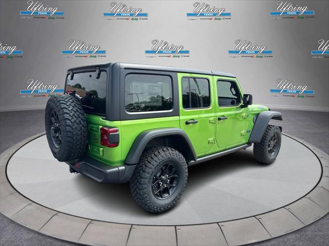 2025 Jeep Wrangler 4xe WRANGLER 4-DOOR WILLYS 4xe