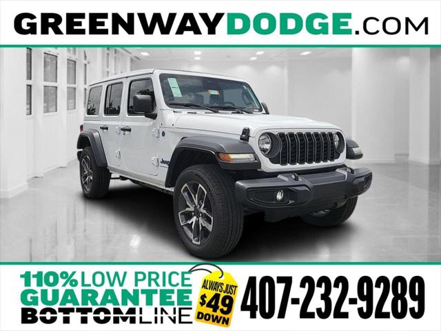 2025 Jeep Wrangler 4xe WRANGLER 4-DOOR SPORT S 4xe