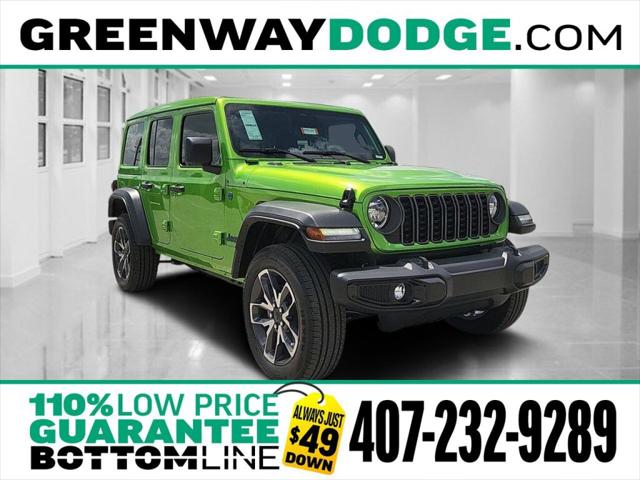 2025 Jeep Wrangler 4xe WRANGLER 4-DOOR SPORT S 4xe