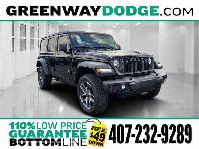 2025 Jeep Wrangler 4xe WRANGLER 4-DOOR SPORT S 4xe