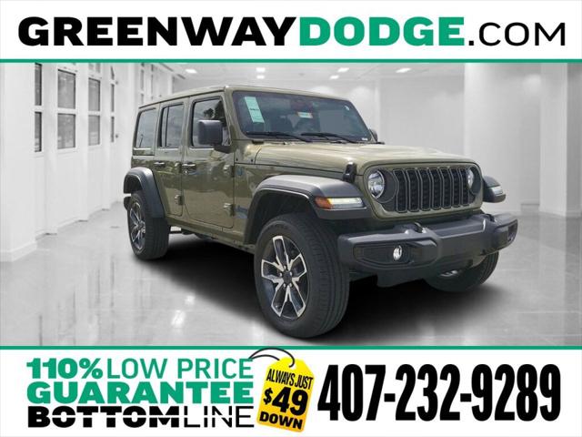 2025 Jeep Wrangler 4xe WRANGLER 4-DOOR SPORT S 4xe