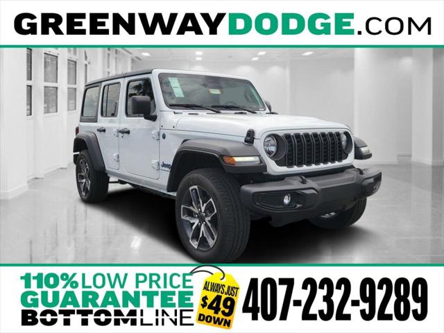 2025 Jeep Wrangler 4xe WRANGLER 4-DOOR SPORT S 4xe