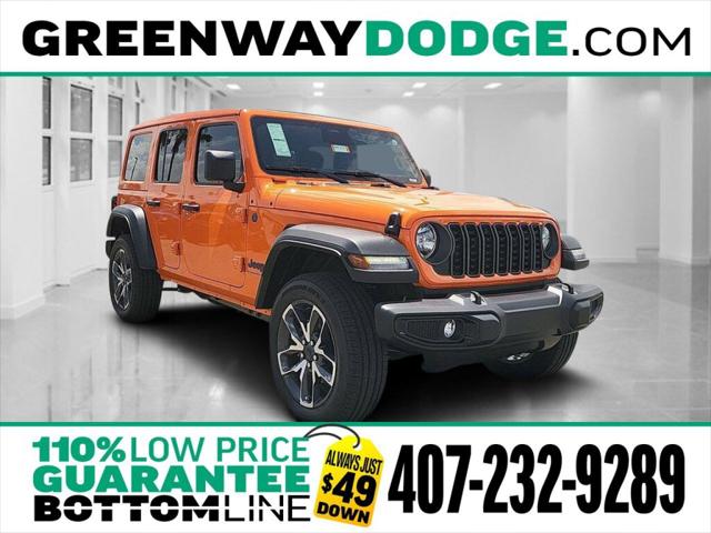 2025 Jeep Wrangler 4xe WRANGLER 4-DOOR SPORT S 4xe