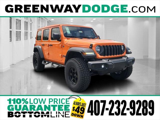 2025 Jeep Wrangler 4xe WRANGLER 4-DOOR SPORT S 4xe