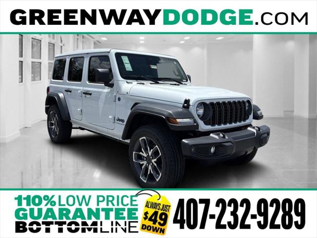 2025 Jeep Wrangler 4xe WRANGLER 4-DOOR SPORT S 4xe
