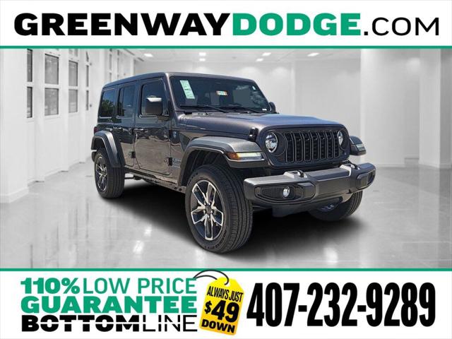 2025 Jeep Wrangler 4xe WRANGLER 4-DOOR SPORT S 4xe