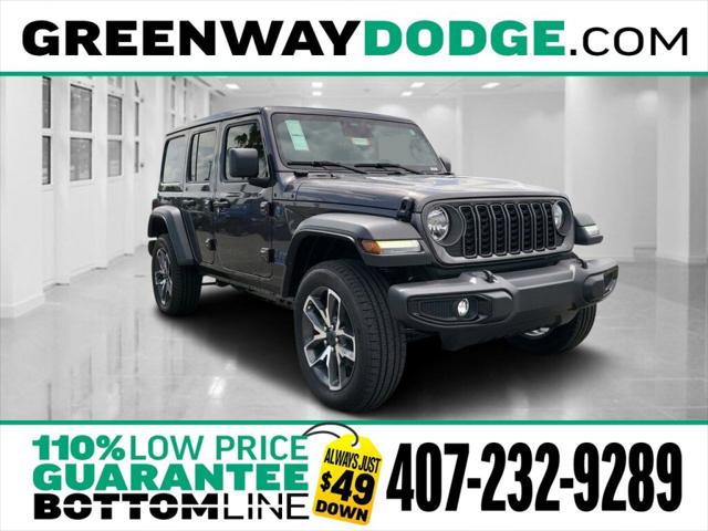 2025 Jeep Wrangler 4xe WRANGLER 4-DOOR SPORT S 4xe