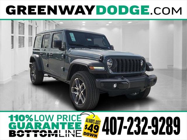 2025 Jeep Wrangler 4xe WRANGLER 4-DOOR SPORT S 4xe
