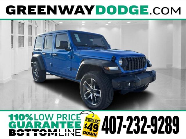 2025 Jeep Wrangler 4xe WRANGLER 4-DOOR SPORT S 4xe