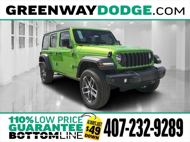 2025 Jeep Wrangler 4xe WRANGLER 4-DOOR SPORT S 4xe