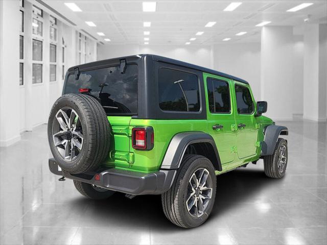 2025 Jeep Wrangler 4xe WRANGLER 4-DOOR SPORT S 4xe