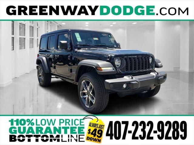2025 Jeep Wrangler 4xe WRANGLER 4-DOOR SPORT S 4xe
