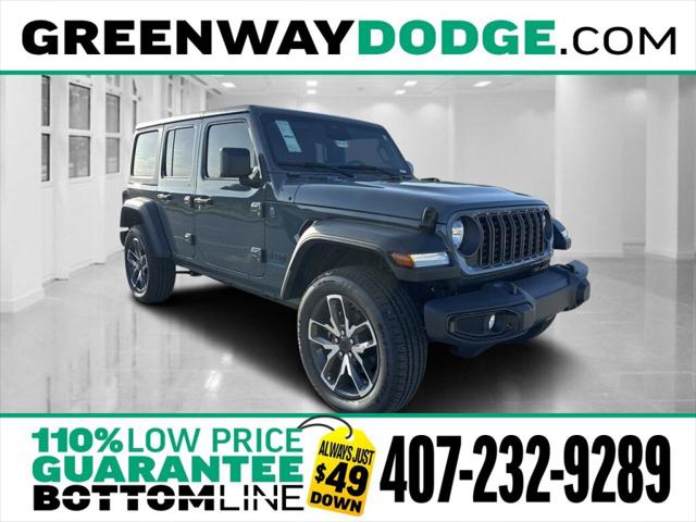 2025 Jeep Wrangler 4xe WRANGLER 4-DOOR SPORT S 4xe