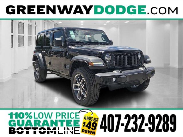 2025 Jeep Wrangler 4xe WRANGLER 4-DOOR SPORT S 4xe