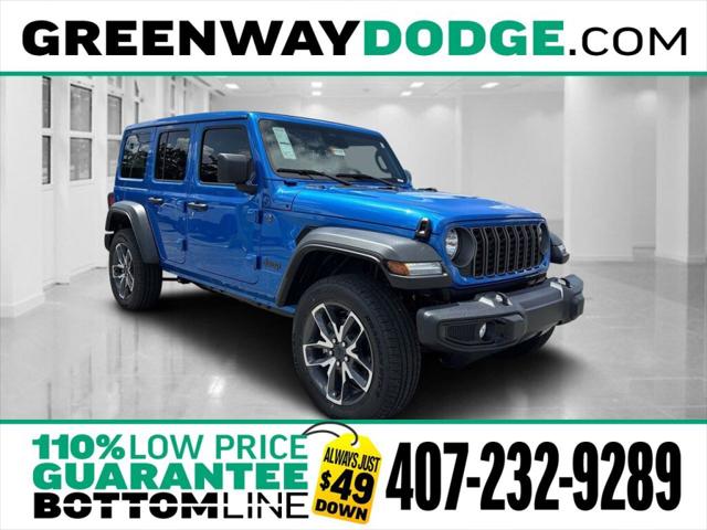2025 Jeep Wrangler 4xe WRANGLER 4-DOOR SPORT S 4xe