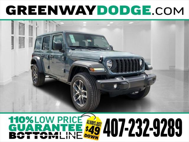 2025 Jeep Wrangler 4xe WRANGLER 4-DOOR SPORT S 4xe
