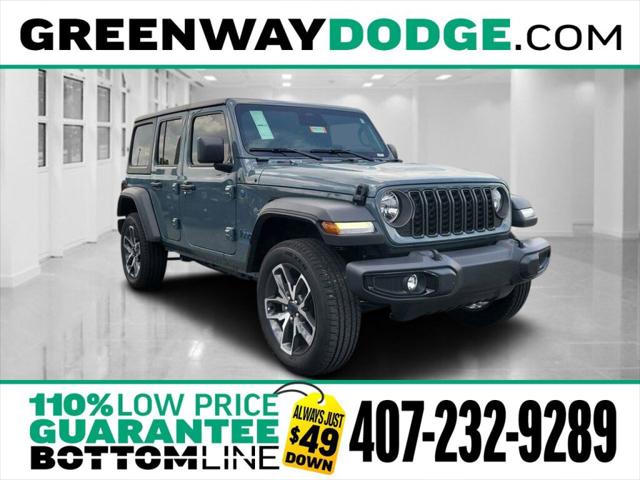 2025 Jeep Wrangler 4xe WRANGLER 4-DOOR SPORT S 4xe